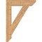 Ekena Millwork Traditional Slat Smooth Bracket, Western Red Cedar, 5 1/2"W x 30"D x 42"H BKT06X30X42TRA06SWR - alternate 4
